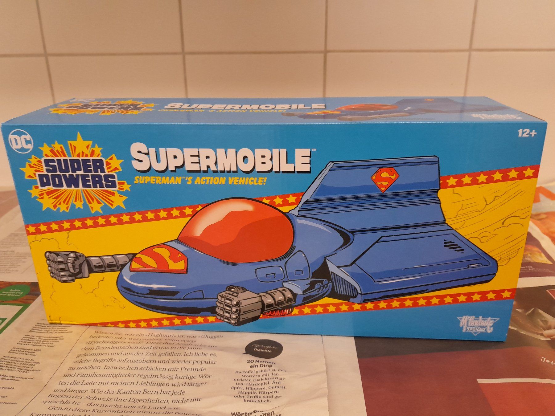 Statuette: McFarlane Toys Superman DC Super Powers Super Mobile – Nuovo e nell'imballaggio originale da Rüti ZH venduto da Alemanni 9