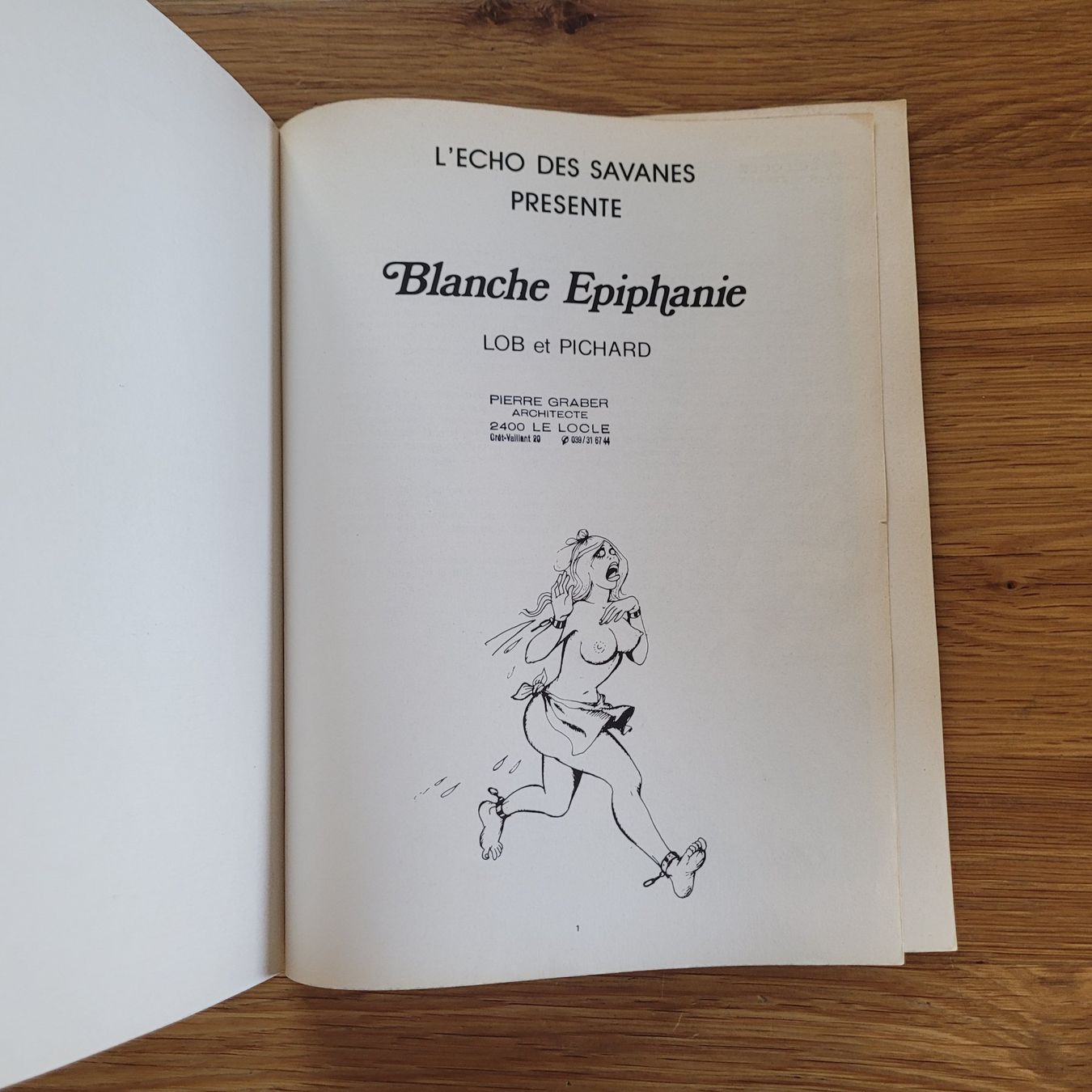 Fumetti: BD Adulte Blanche Epiphanie – Usato da Biel/Bienne venduto da Destockweb 1