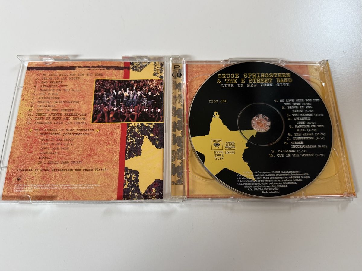 CD: Bruce Springsteen - Live in NYC, 2 CD – Usato da Oberried Brienz venduto da Chyara 2