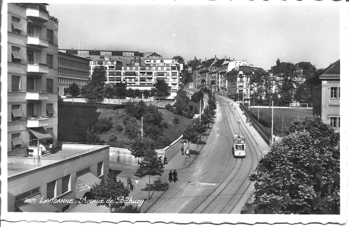 Cartoline postali: AK  Lausanne  VD  Tram – Usato da Appenzell venduto da mai25