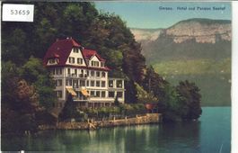 Gersau - Hotel und Pension Seehof - Litho