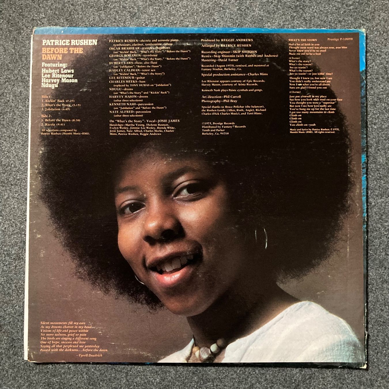 Schallplatten: Patrice Rushen - Before the Dawn - LP – Gebraucht aus dachsen von oheio 1