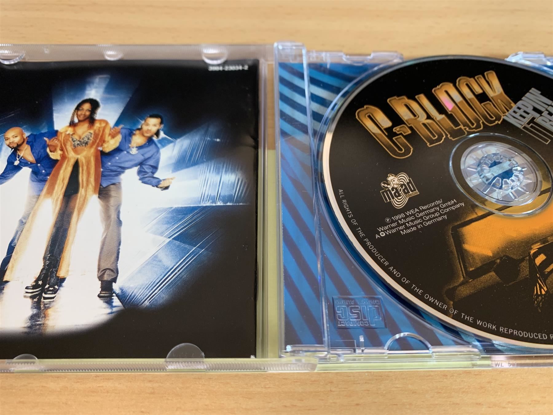 CD: C-Block – Keepin' It Real – Usato da Rikon im Tösstal venduto da Alpenmutz 2