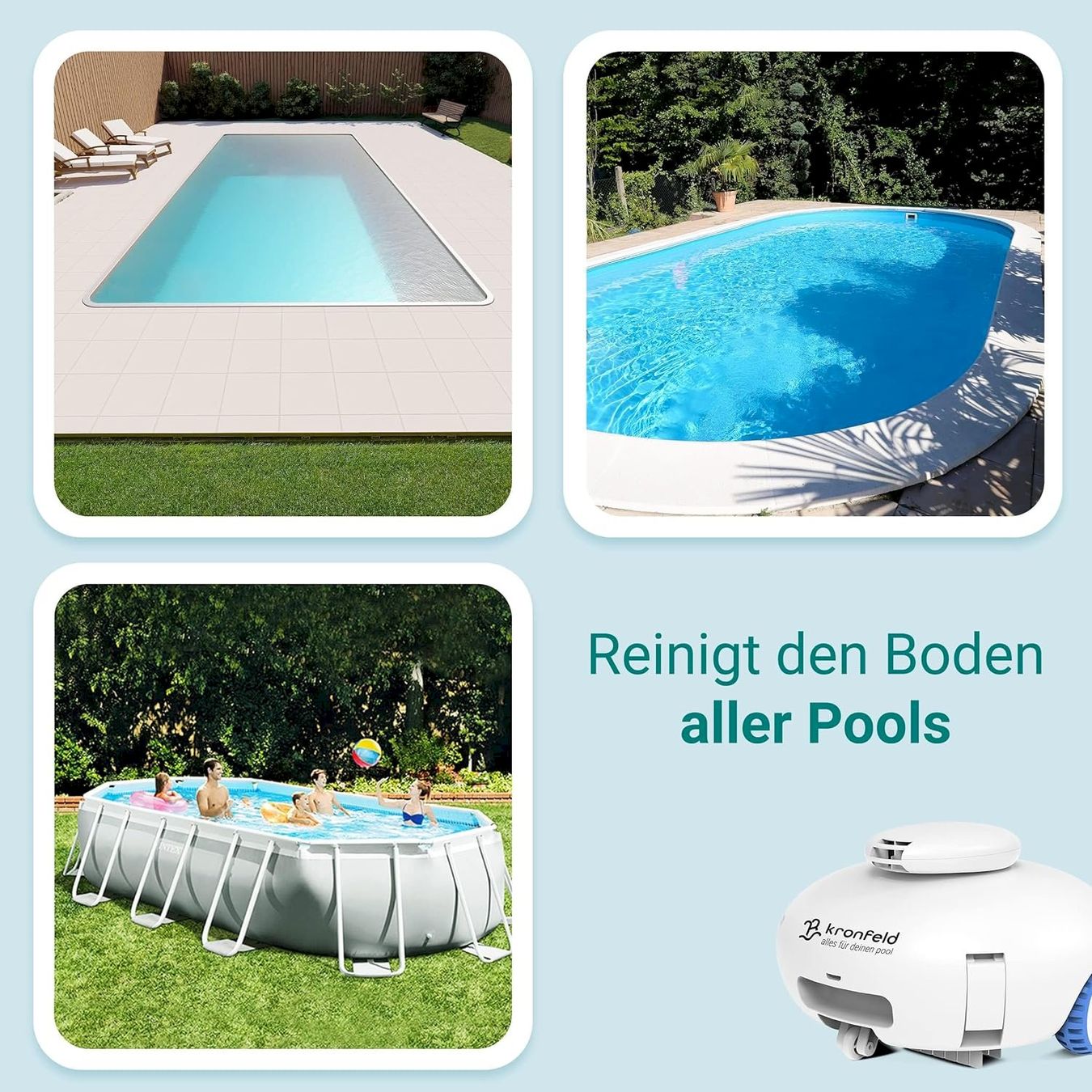 Accessori per Piscine: Kronfeld Poolroboter – Nuovo e nell'imballaggio originale da Bottighofen venduto da zaap 3