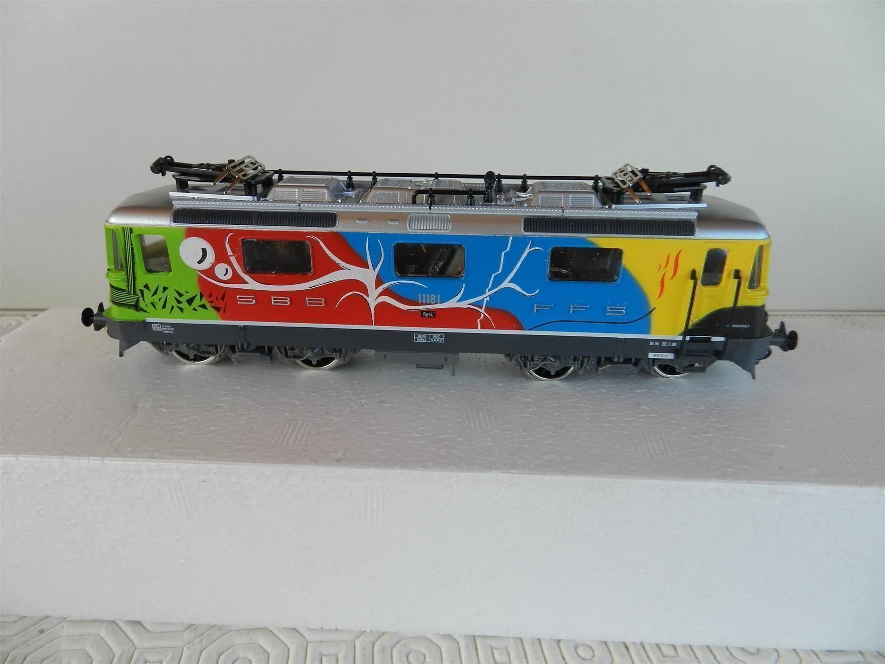 Jouef Modellini di ferrovie: Jouef H0 DC E-Lok R2 4/4 II Bourret – Nuovo (secondo la descrizione) da Arzier-Le Muids venduto da elocin83 2