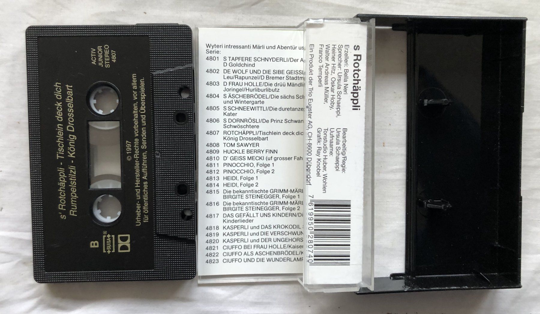 Musicassette: S Rotchäppli - Dialekt - Hörspiel - MC – Usato da Schaffhausen venduto da durruti 1