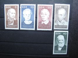 DDR 1967 Berühmte Persönlichkeiten I **