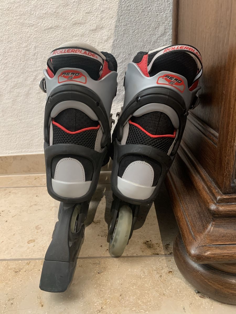 Pattini in linea & Pattini a rotelle: Inline Skates / Rollerblade Herren Gr. 43 – Usato da Einsiedeln venduto da ver_sb5p 4
