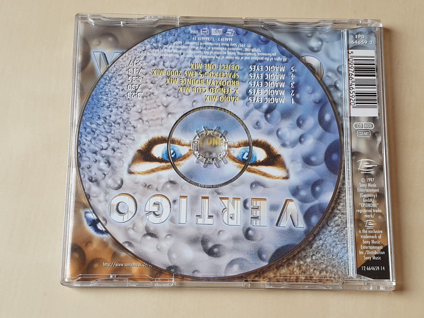 CD: Vertigo Magic Eyes – Usato da Stansstad venduto da collectorsshop 1