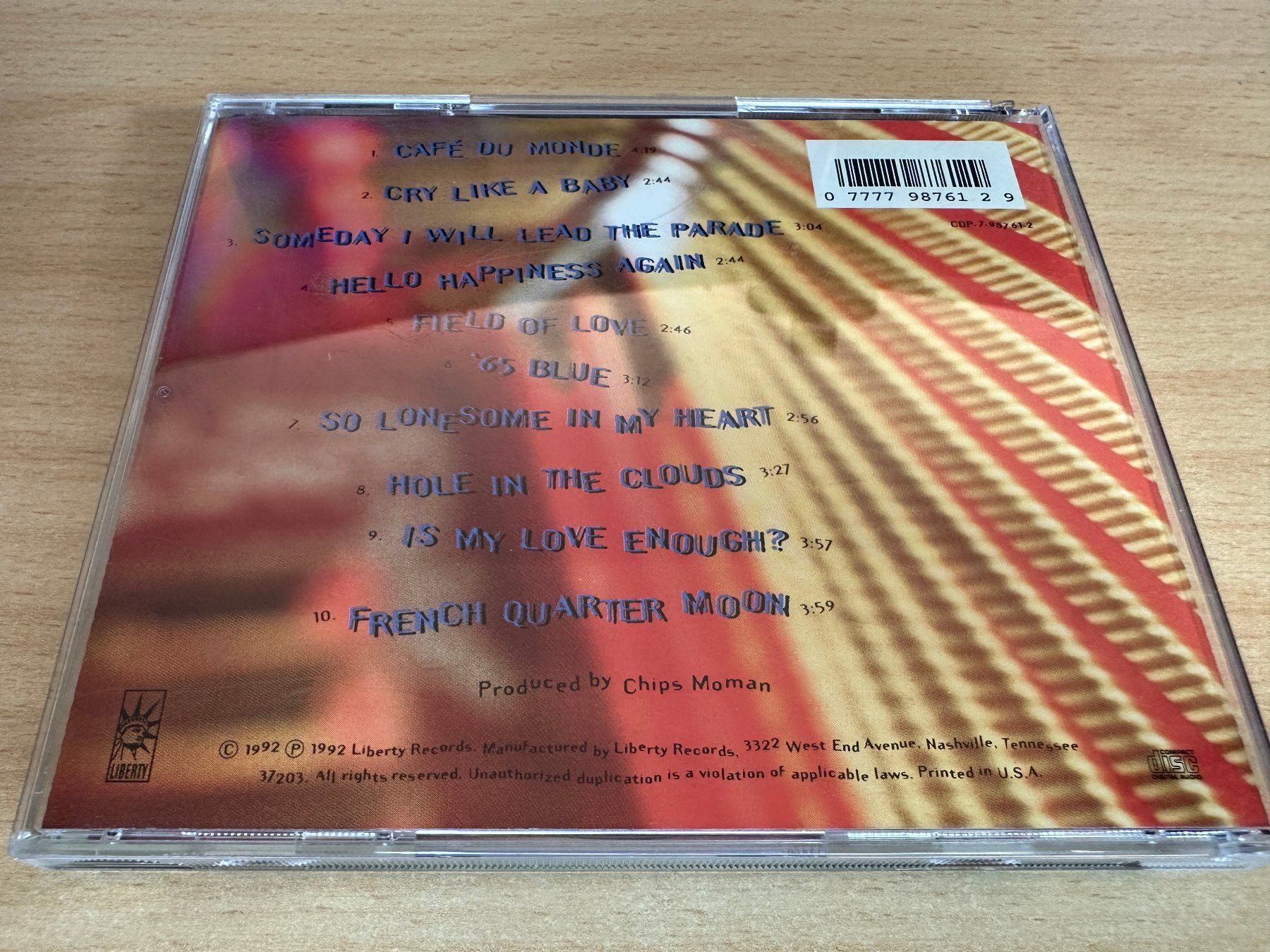 CD: Jo-El Sonnier – Hello Happiness Again – Usato da Rikon im Tösstal venduto da Alpenmutz 1