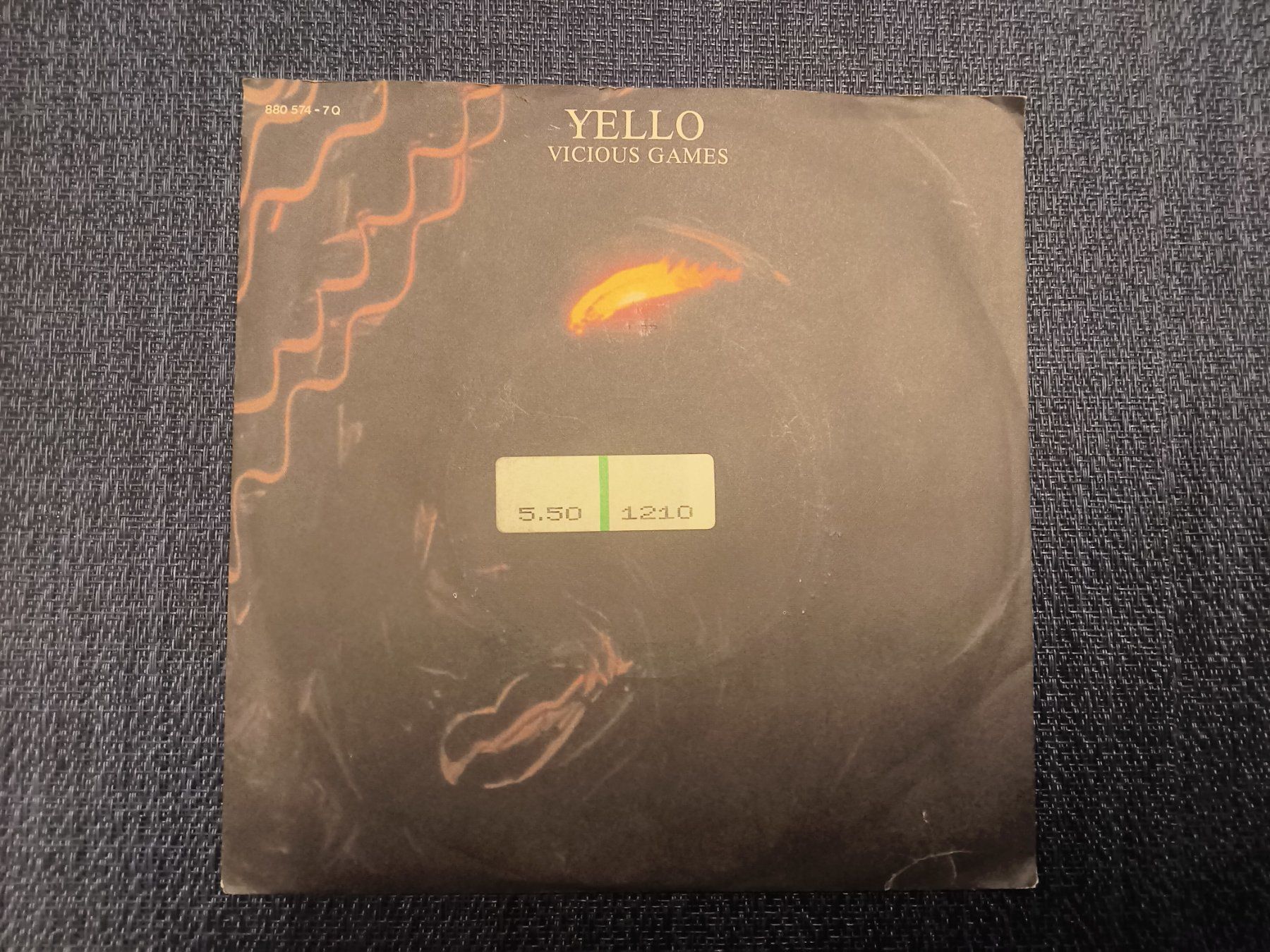 Dischi in vinile: VINYL Single: Yello - vicous games – Usato da Allschwil venduto da marketingprojects 3