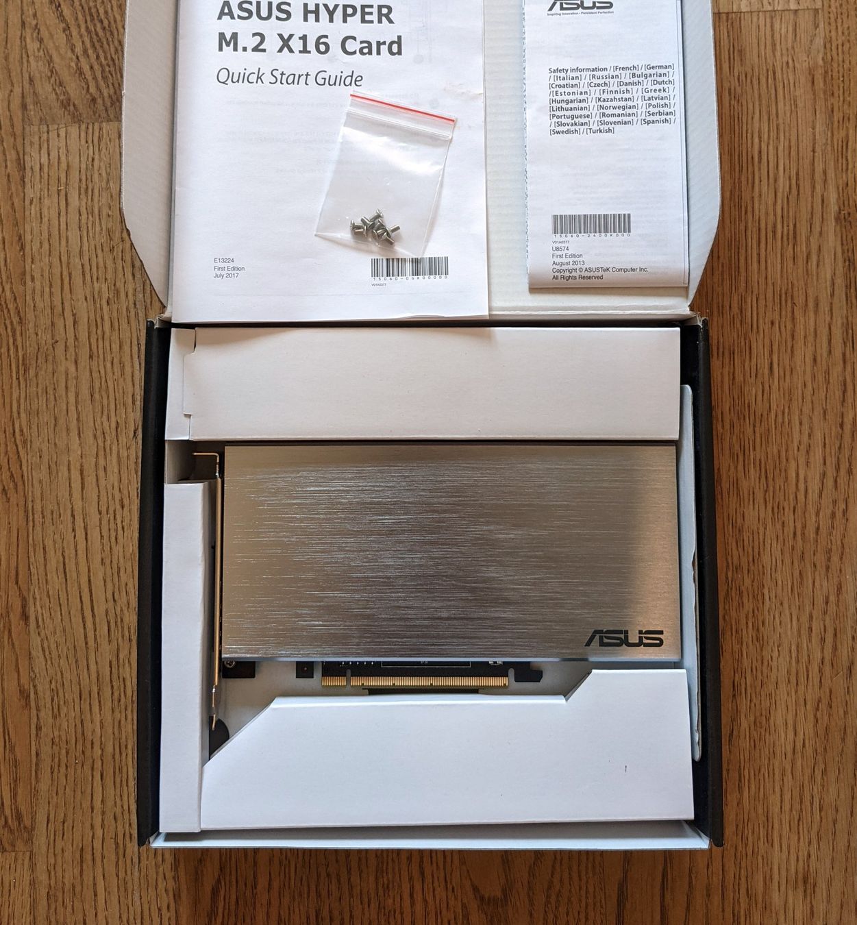 Schede madri: ASUS Hyper M.2 x16 Card – Usato da Münchenbuchsee venduto da Chaoo 1