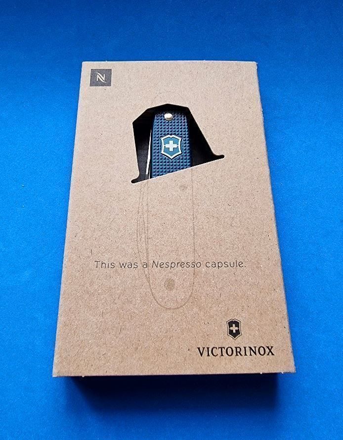 Victorinox Coltelli tascabile: VICTORINOX NESPRESSO DHARKAN NR. 3 – Nuovo e nell'imballaggio originale da Chur venduto da Victorinoxli 1