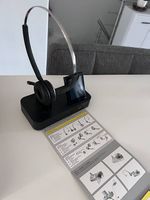 Jabra PRO 9470 Wireless Headset mit Ladestation  neuwertig