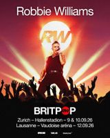 2 billets assis Robbie Williams Lausanne Samedi 12.09.26