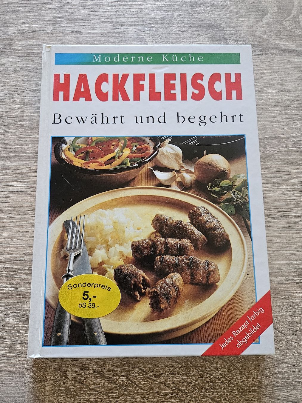 Bücher: Kochbuch Moderne Küche Hackfleisch  – Gebraucht aus Ebikon von SecondChance_byM