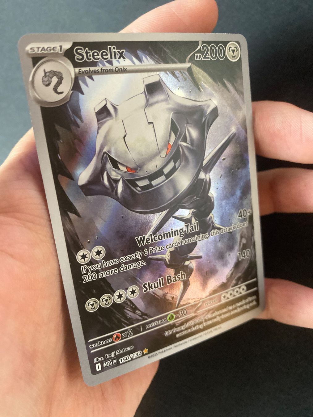 Pokémon Sammelbilder & Trading cards: Steelix 150 - Stahlos - Illustr. Rare - Mega Evolution - EN – Neu (gemäss Beschreibung) aus Hausen AG von Shrade 1