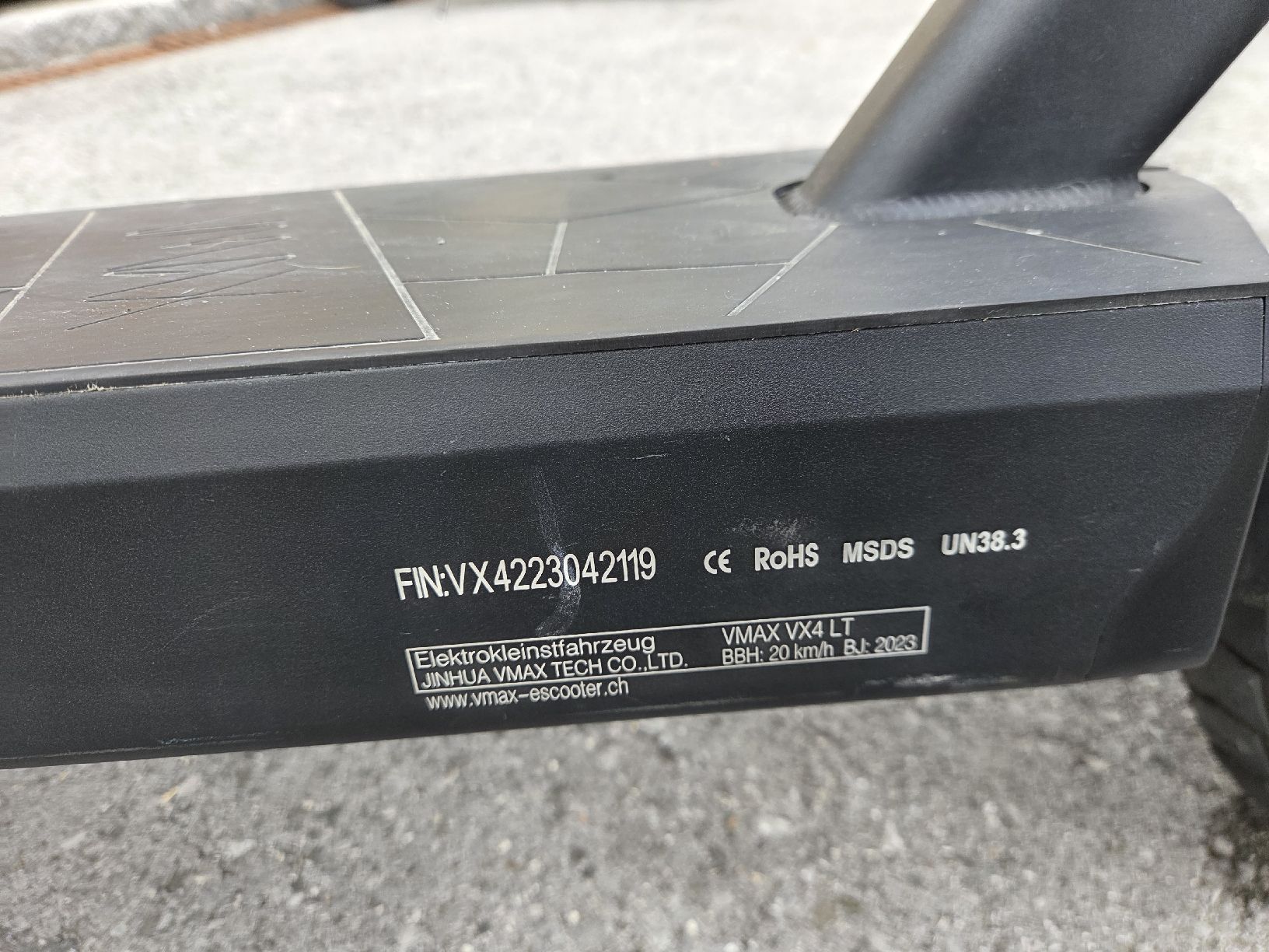 Veicoli elettrici: vmax vx4 lt – Usato da Herisau venduto da bru_58qc