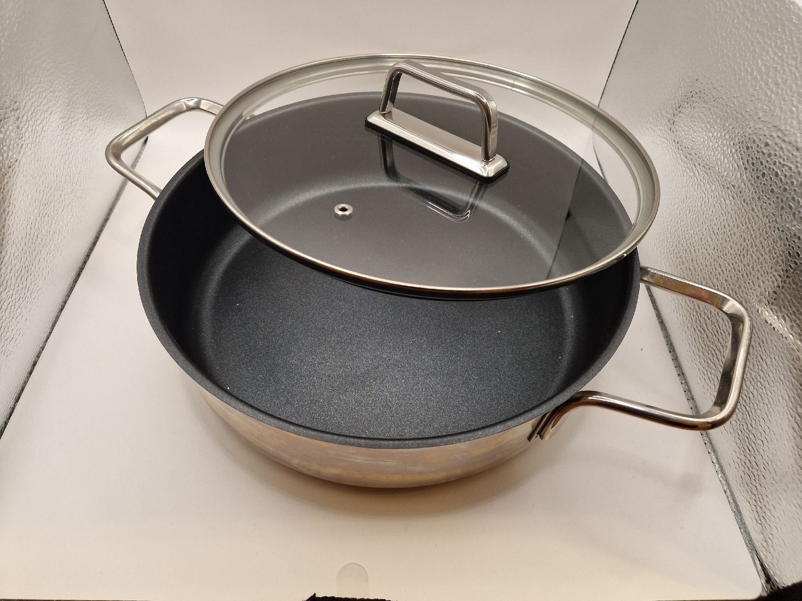Rikon Padelle: Schmorpfanne mit Deckel, Kuhn Rikon – Nuovo (secondo la descrizione) da Sissach venduto da eli_6l2g 1