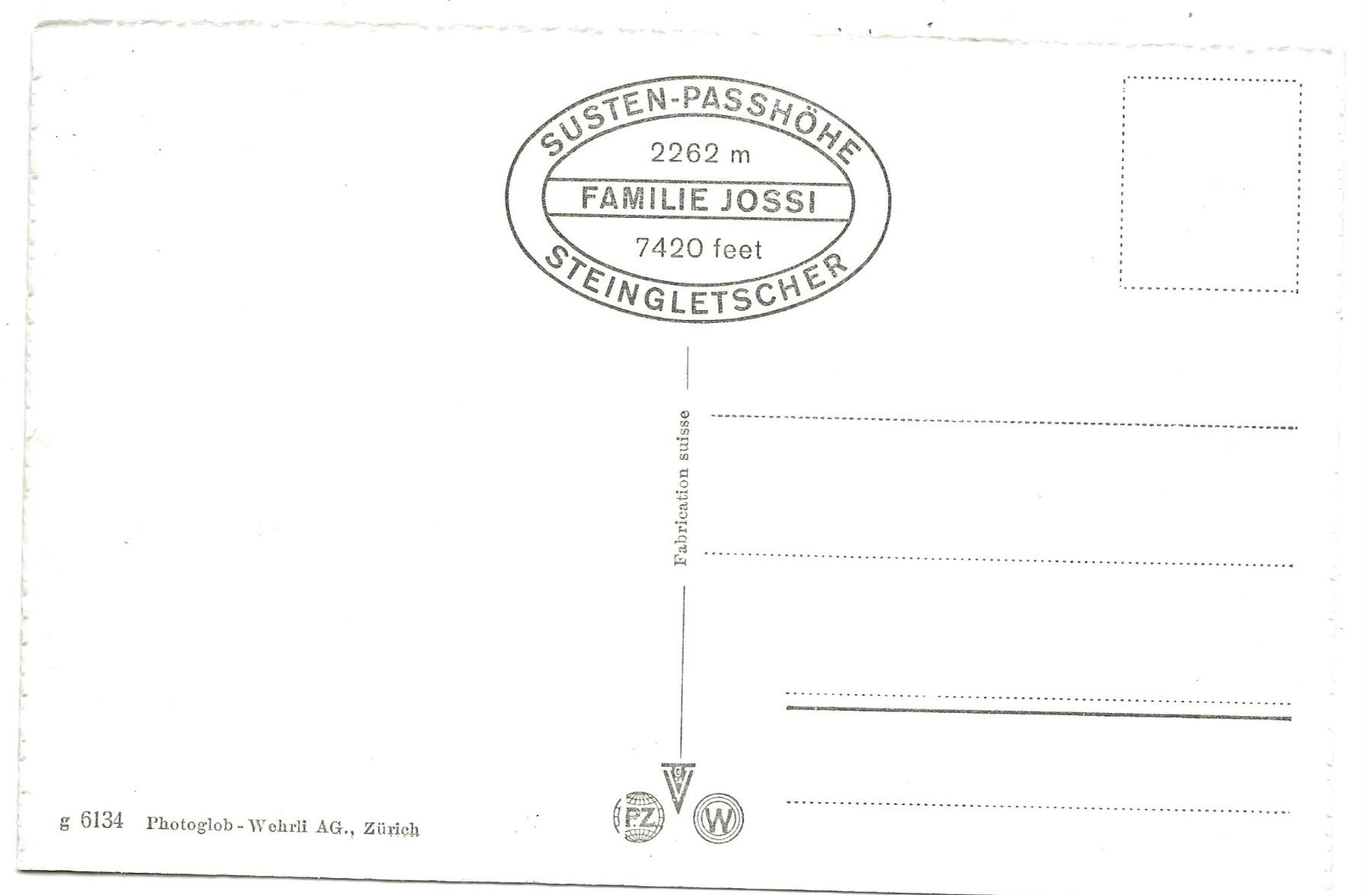 Cartoline postali: Sustenstrasse (UR/BE) Saurer Postauto - Steingletscher – Usato da Engelburg venduto da Cartophil 1