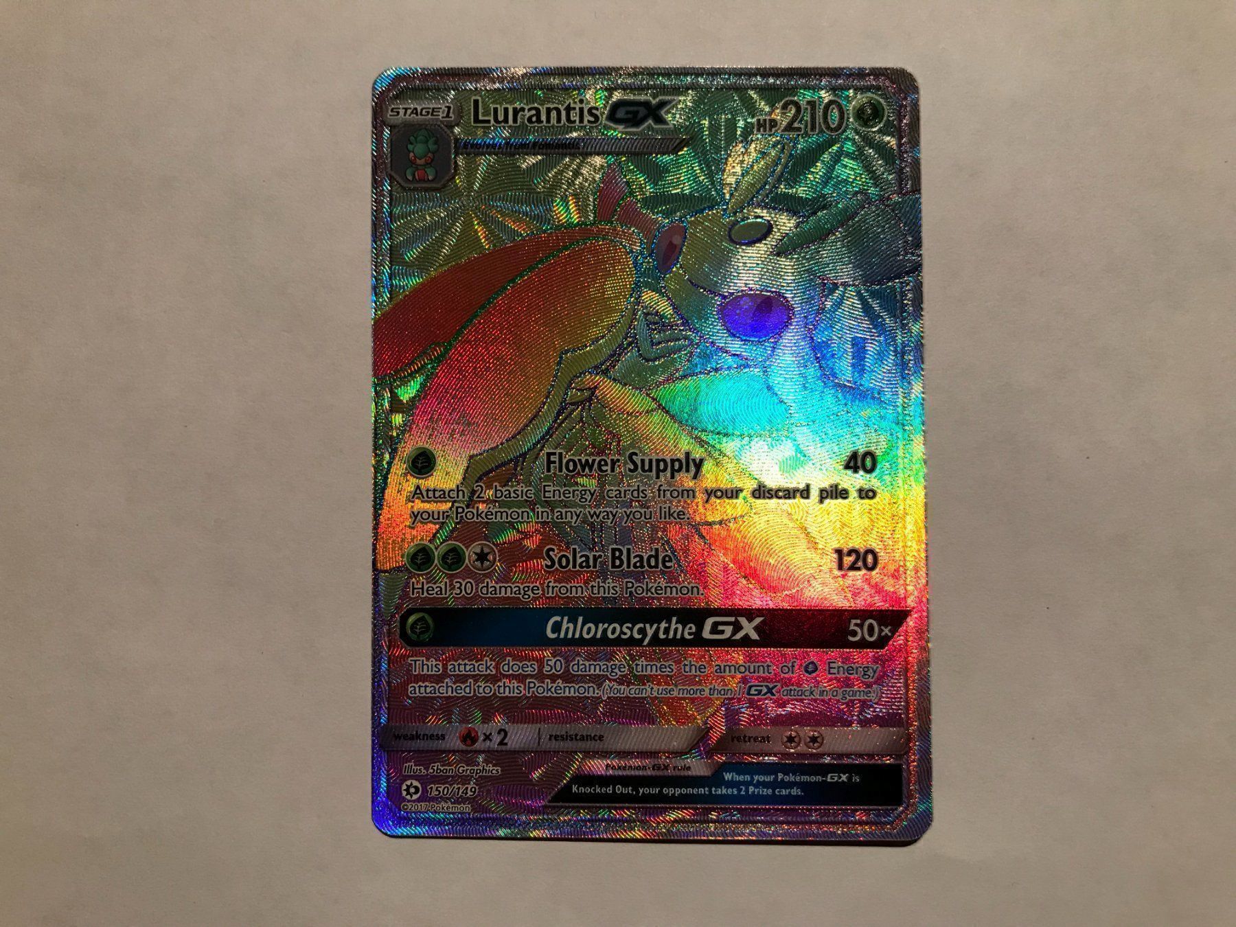 Pokémon Carte collezionabili: Lurantis GX Rainbow – Usato da Hagendorn venduto da Pokecollectorch 1