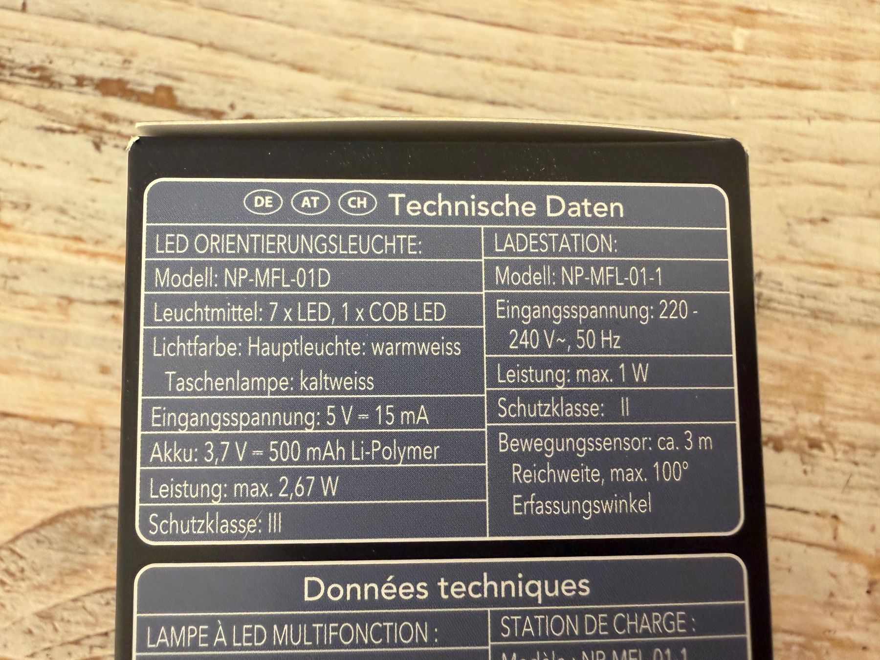 Lampes: 2x LED Orientierungsleuchte mit Bewegungssensor, Neu – Neuf (Voir description) à Wolfwil par Inseider12 9