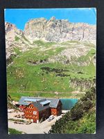 Ansichtskarte: Freiburger Hütte, 1931m mit Formarinsee....