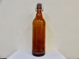 alte Bierflasche BIER FLASCHE GLASHÜTTE BÜLACH GEEICHT 1966