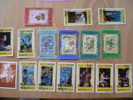 Mahra State Briefmarken Sammlung, Süd Arabien, Top!
