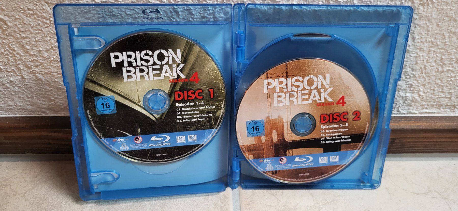 Tutti i DVDs: Blu Ray - Prison Break Staffel 4 – Usato da Münsingen venduto da Heroism2010 4