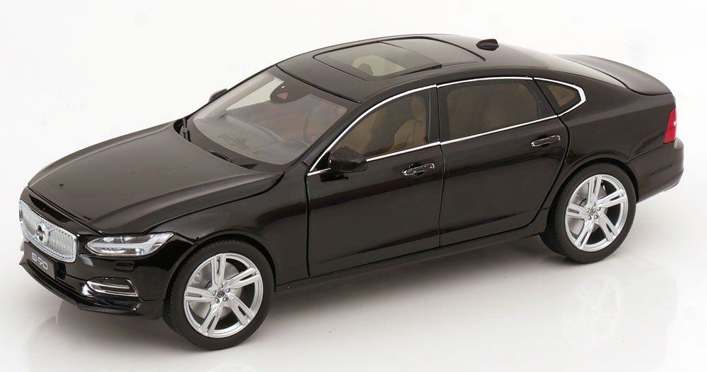Volvo Modellini d'auto: VOLVO S90 2016 SCHWARZ 1:18 PAUDI – Nuovo e nell'imballaggio originale da Suhr venduto da Moebelsiralfred