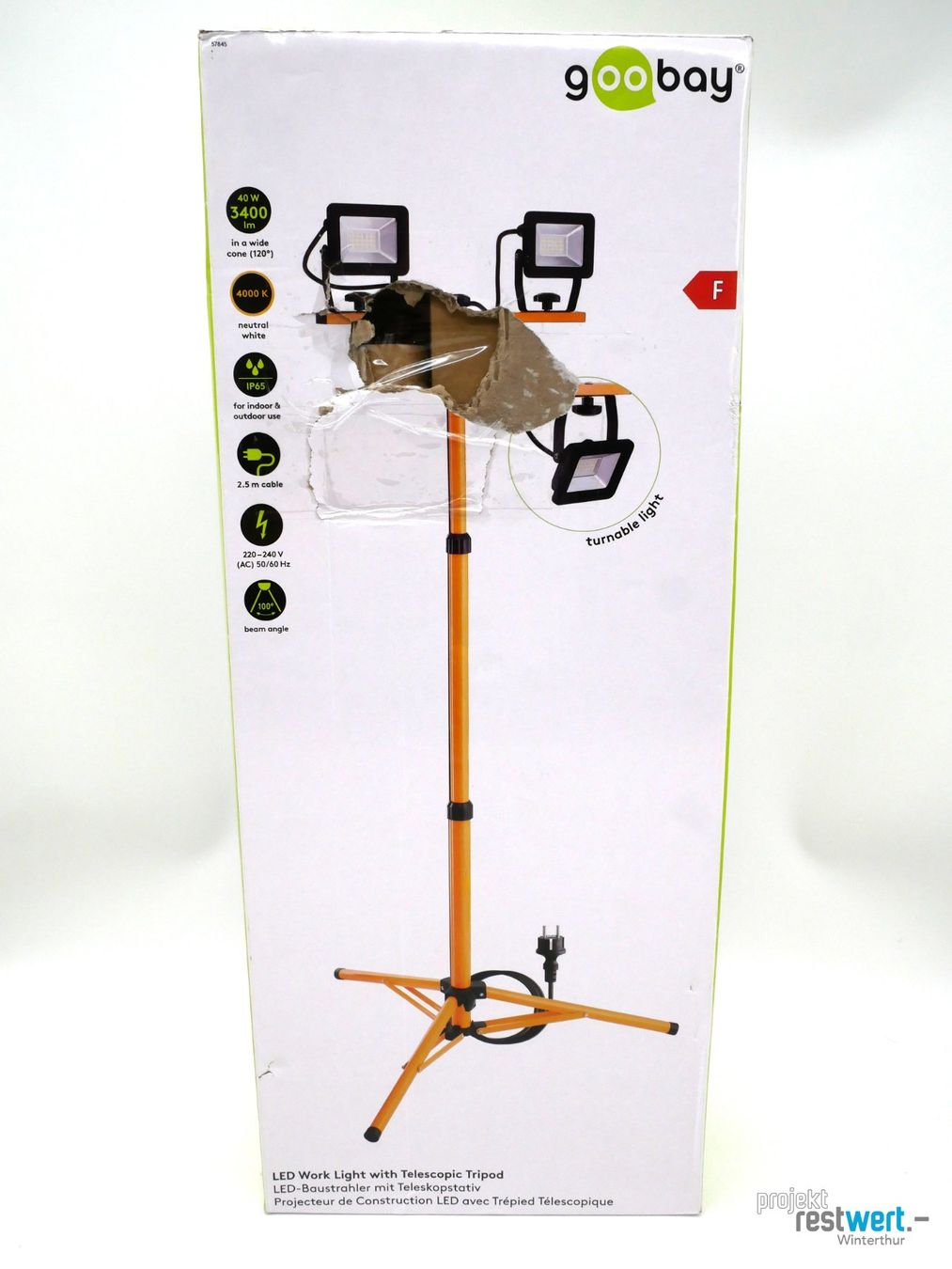 Lampes: GOOBAY - LED-Doppel-Baustrahler – D'occasion à Winterthur par Restwert_Winterthur 6