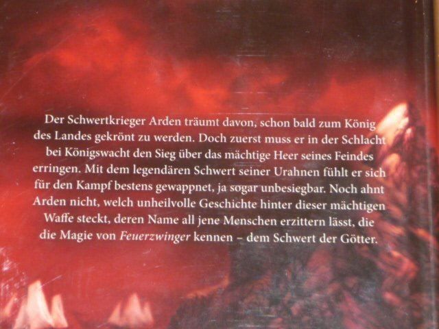 Libri: Vermächtnis der Schwerter - Feuerzwinger – Usato da Wettingen venduto da Egro2 1