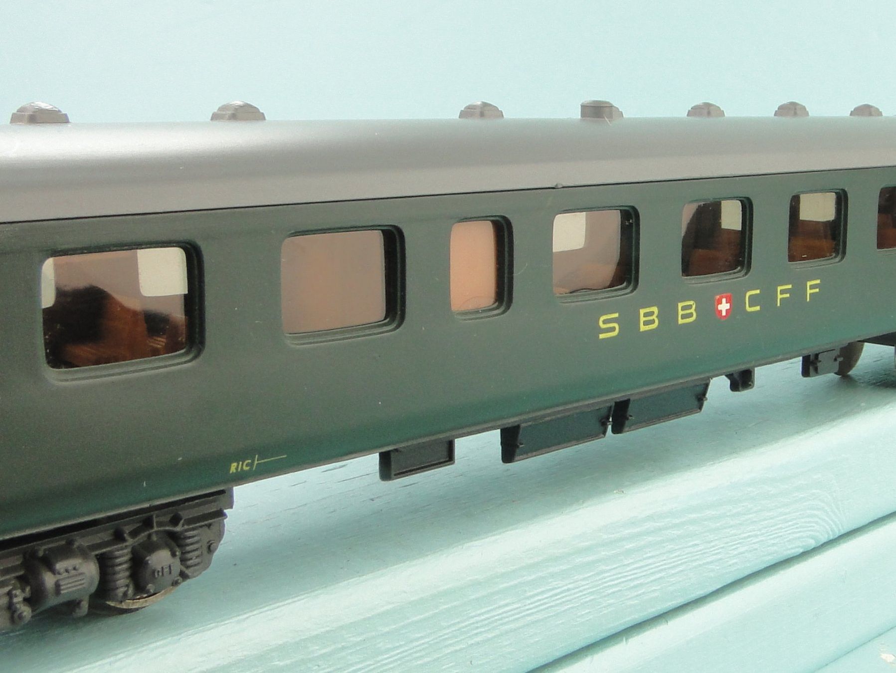 Pocher Modellini di ferrovie: Pocher H0 SBBA5  1 Klasse, AC – Usato da Bülach venduto da cann11 6