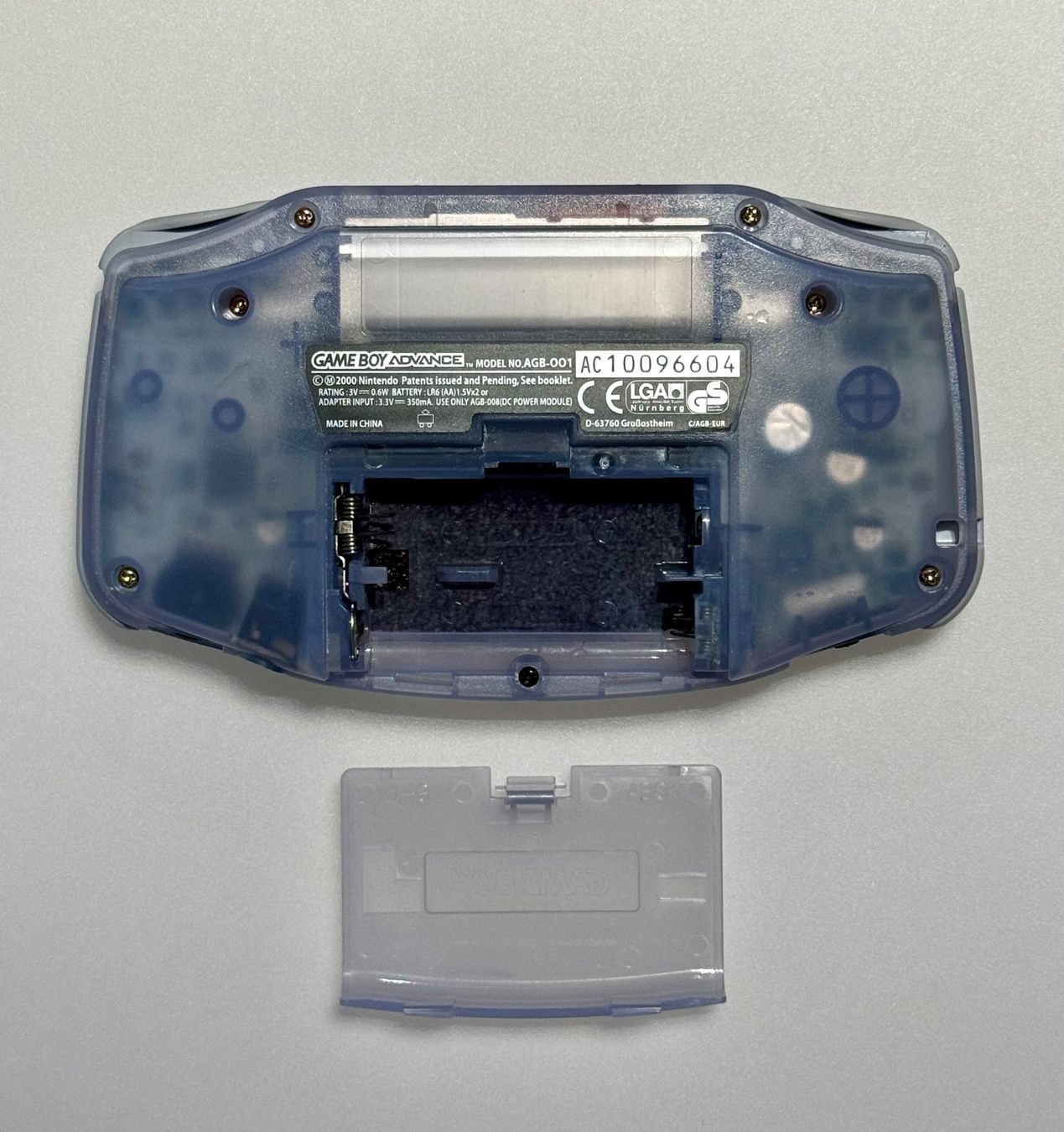 Nintendo Consoles: Gameboy Advance AGB-001 Transparent (evt. defekt) – D'occasion à Berg am Irchel par latustrade 1