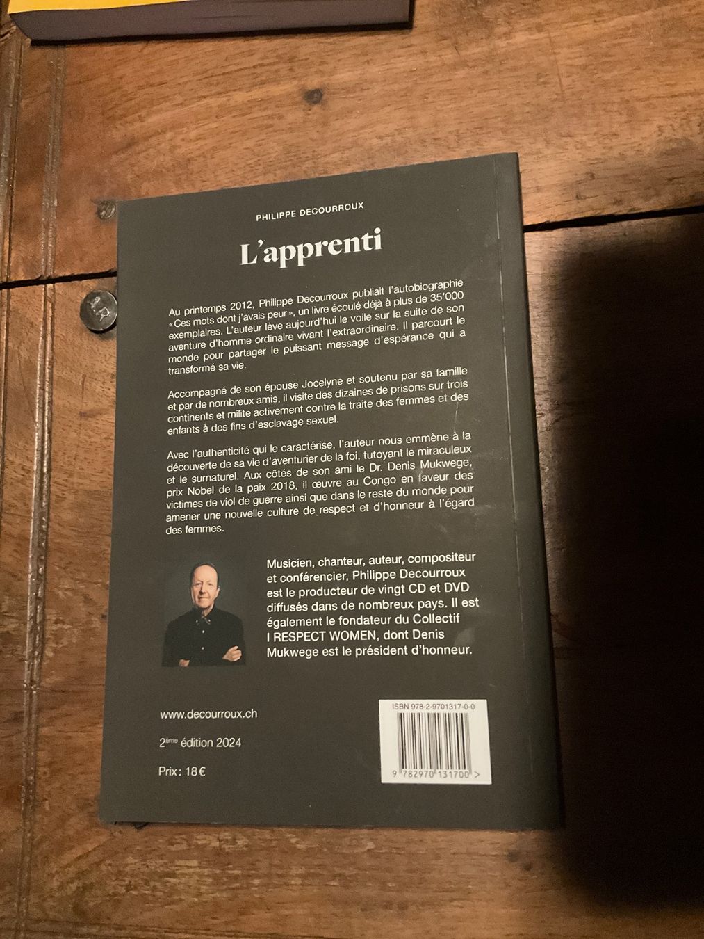 Livres: L'apprenti Philippe Decourroux 2e édition 2024 – D'occasion à Avenches par Lactobacille 1