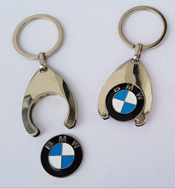 BMW Schlüsselanhänger mit Einkaufschip