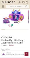 Neu My Little Pony Musical Mane Melody Radio