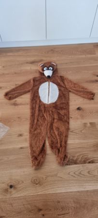 Kinderkostüm: Fuchs Ganzkörper-Anzug