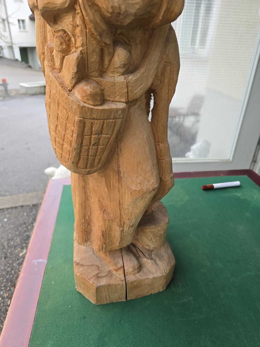 Figurines: Holzfigur des heiligen   geschnitzt – D'occasion à Mettlen par elios0888 9