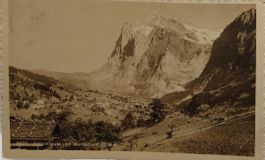 GRINDELWALD  und  Wetterhorn  -  1911