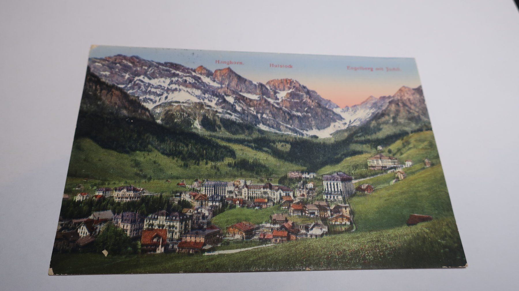Cartes postales: Engelberg mit Juchli 1920 – D'occasion à Cormoret par Pascalll2001 1