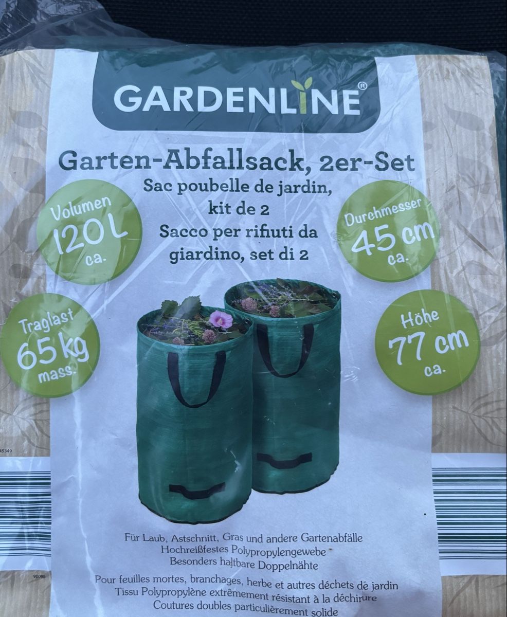 Altro per la casa: Neues Garten-Abfallsack Set (2Stk) 120L – Nuovo e nell'imballaggio originale da Urdorf venduto da leoale 4