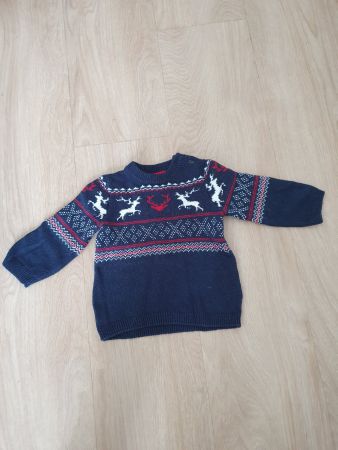 Warmer Winterpulli Gr. 80