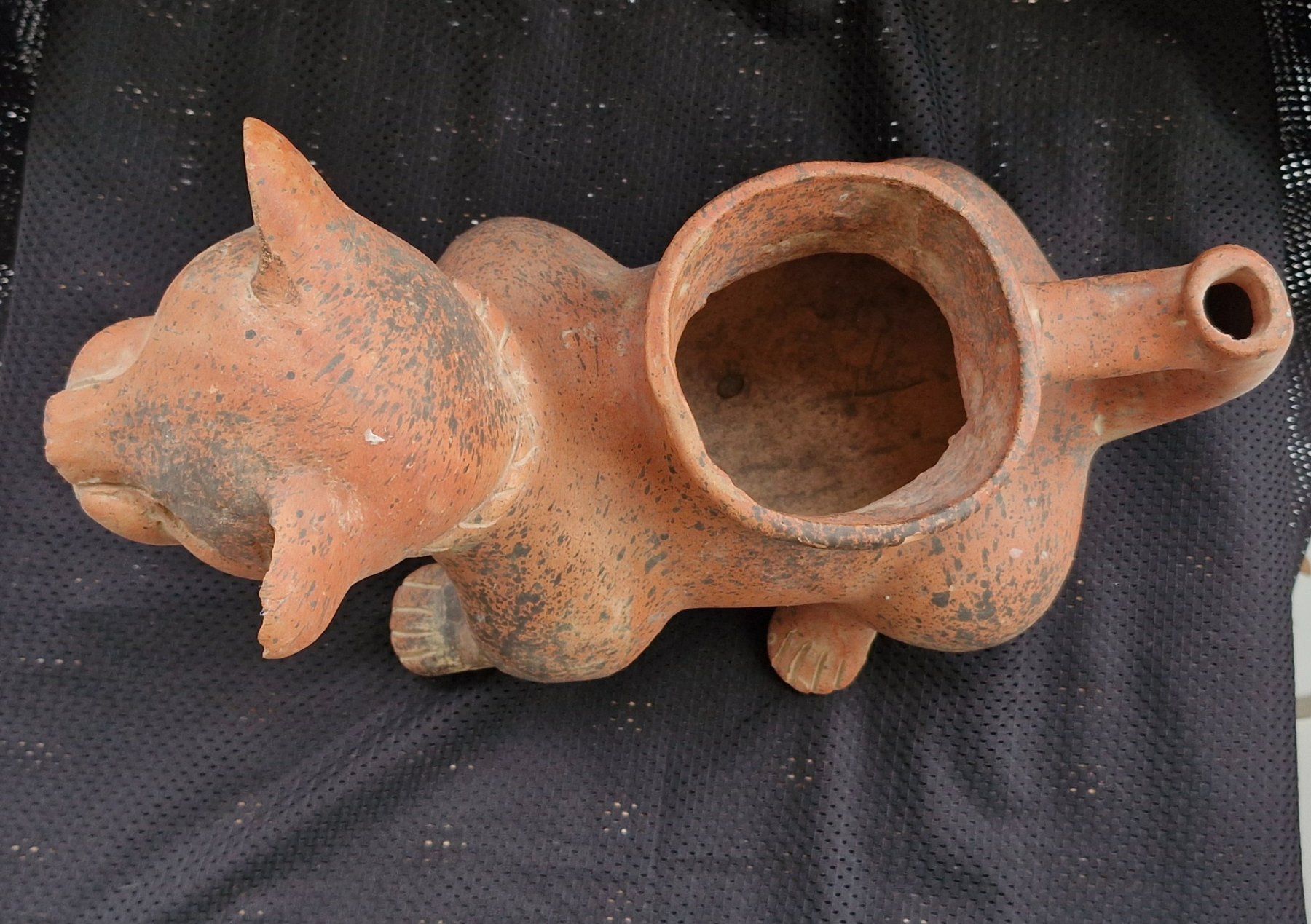 Statuette: Keramikhund – Usato da Samstagern venduto da Karibik64 3