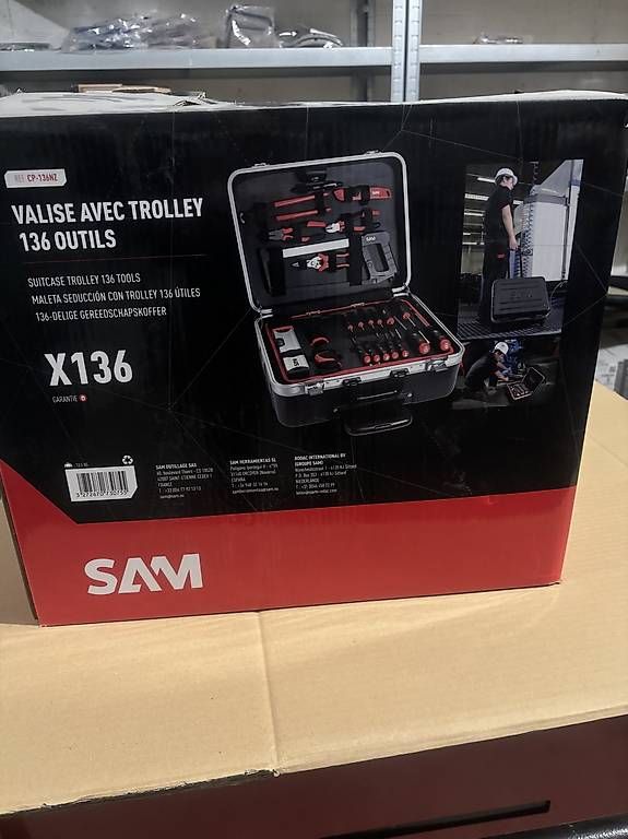 Reisekoffer: Valise Trolley 136 outils. – Gebraucht aus Grand-Lancy von bbe_5zvw