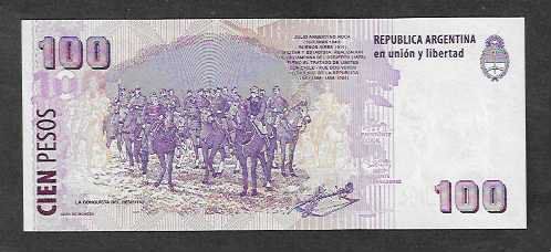 Banconote: Argentina  100  Pesos  Bankfrisch – Nuovo (secondo la descrizione) da Gordola venduto da coinsandnotes 1