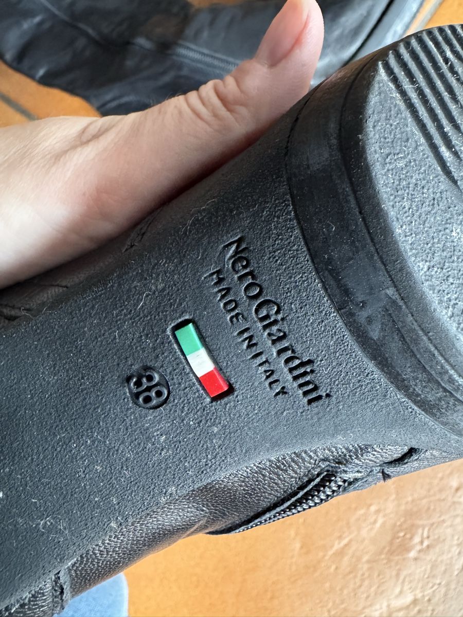 Scarpe da donna: Stiefel Nero Giardini Grösse 38 aus echtem Leder – Usato da Minusio venduto da BettiC 4