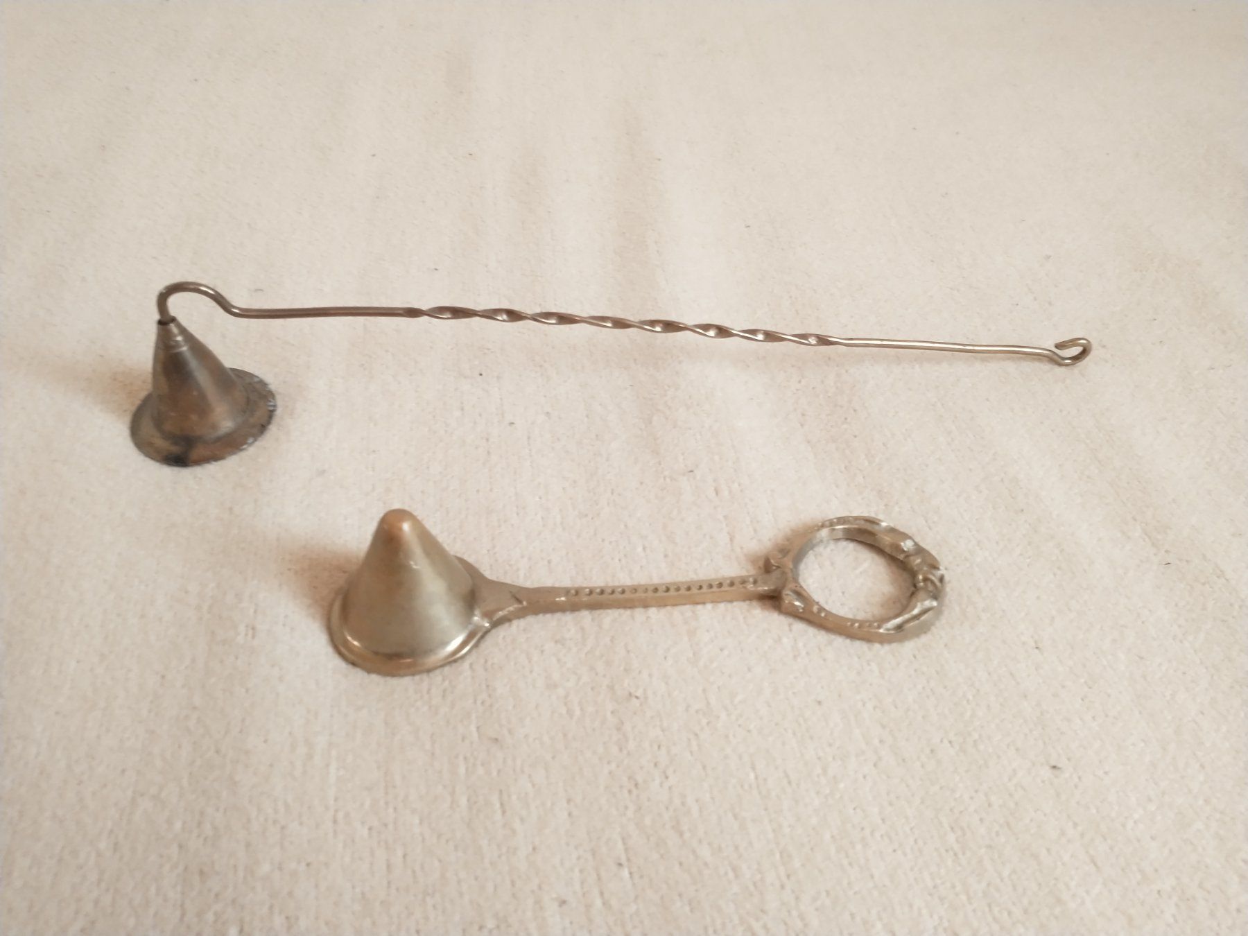 Portacandele: Kerzenlöscher Set, Vintage Messing – Usato da Löhningen venduto da Chimae67 2