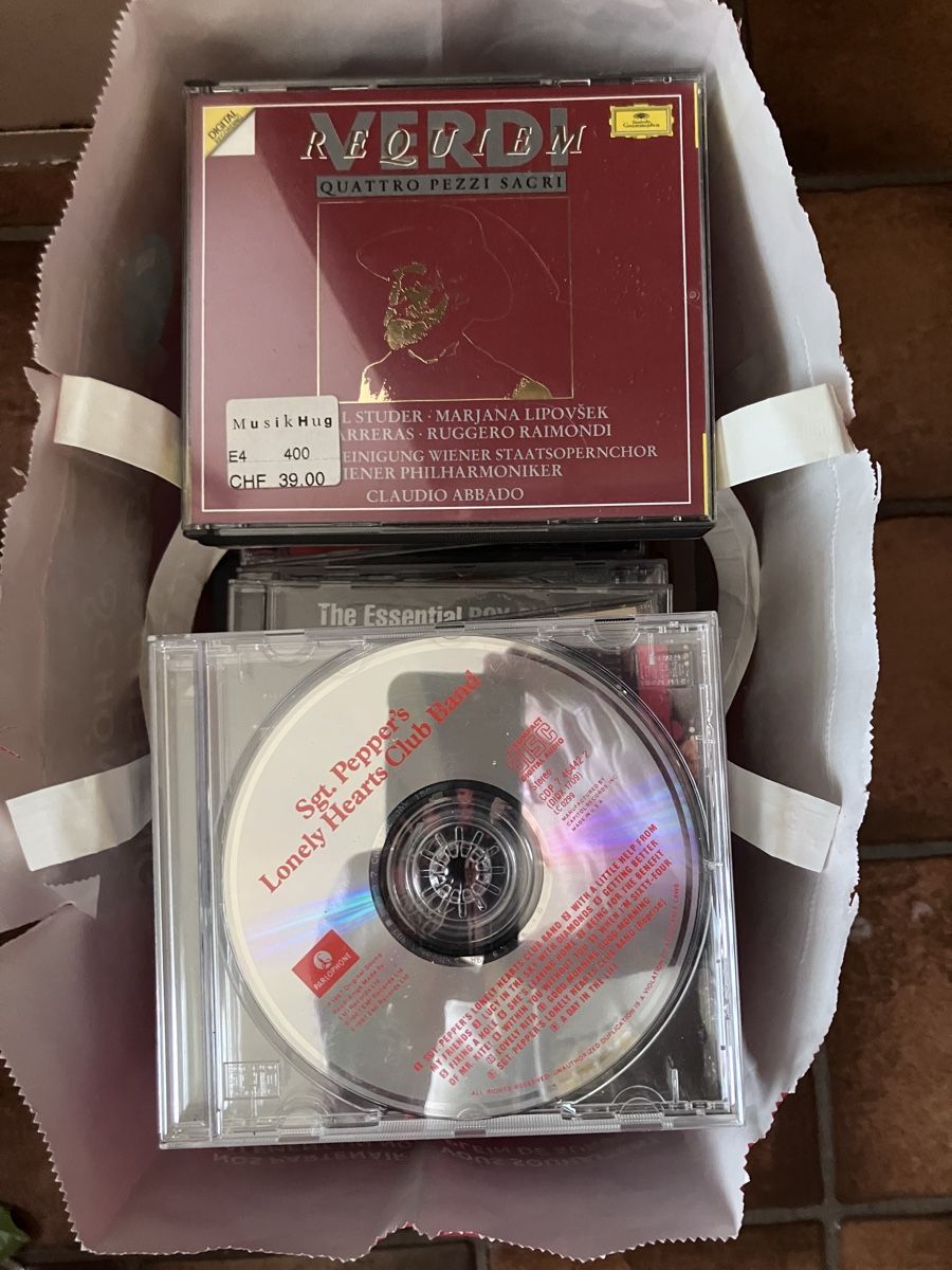 CD: CD ca. 60 stk.alle zusammen – Usato da opfikon venduto da reko51
